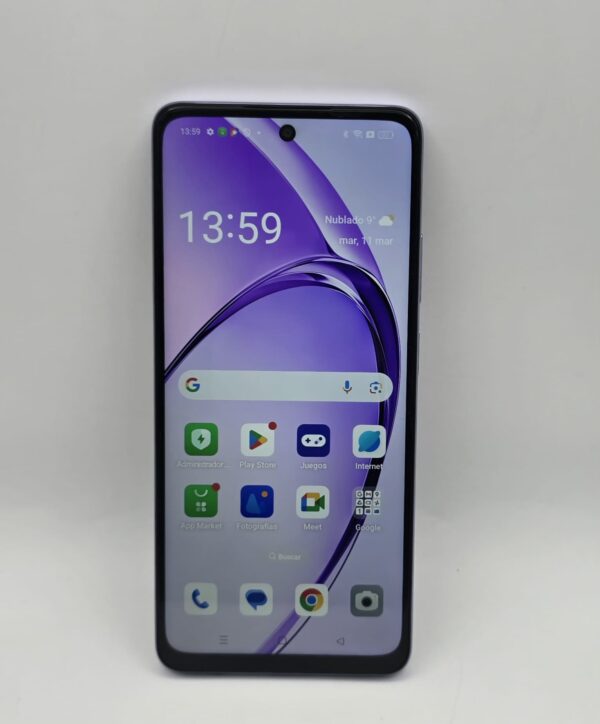 532203 3 MOVIL OPPO A40 4GB/128GB MORADO + CAJA Y CABLE