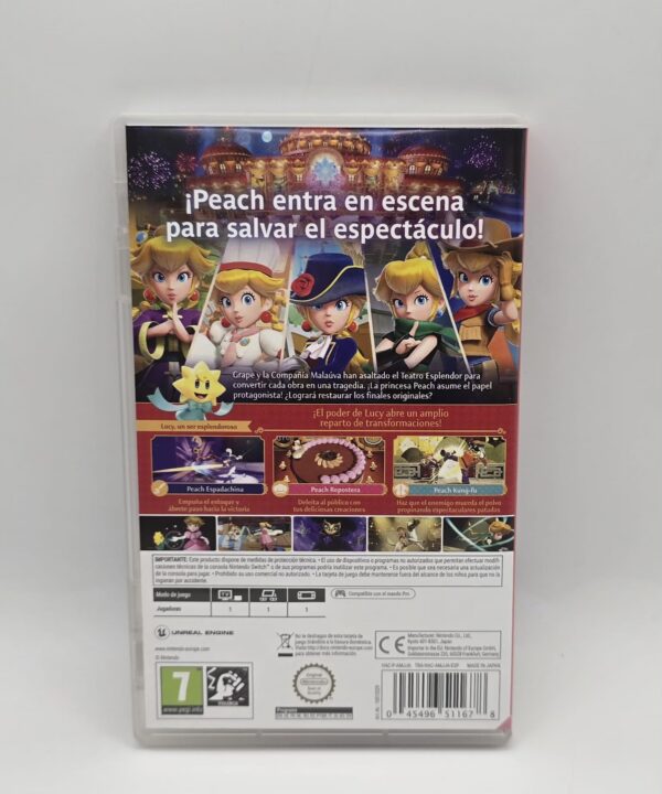 532207 2 VIDEOJUEGO NINTENDO SWITCH PRINCESS PEACH SHOWTIME