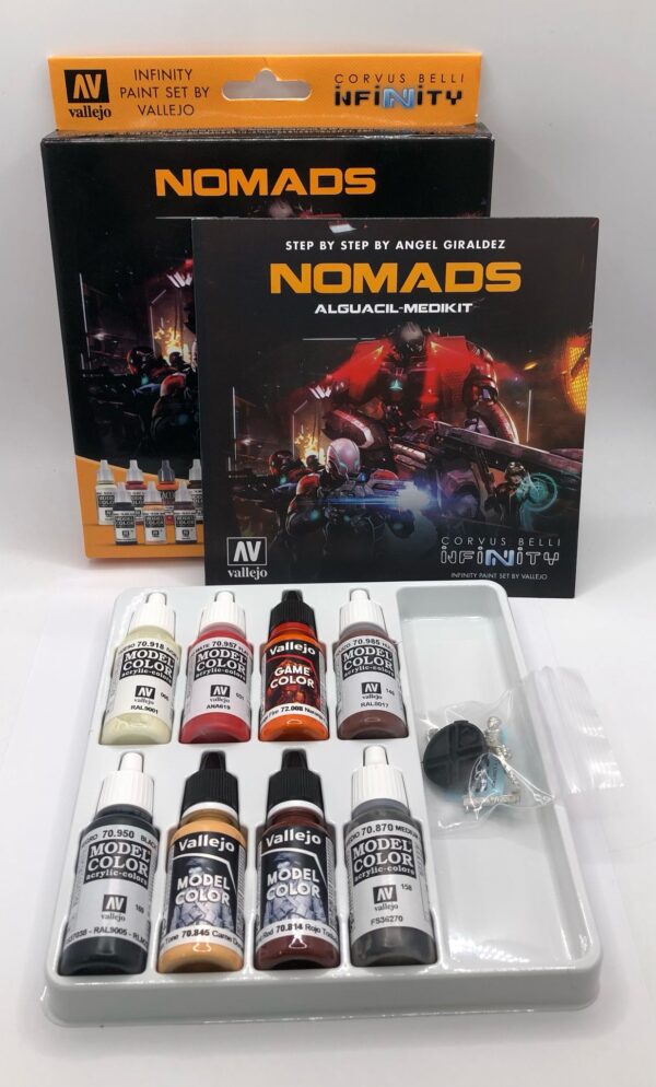 532394 1 MAQUETA NOMADS INFINITY ALGUACIL-MEDIKIT * A ESTRENAR*