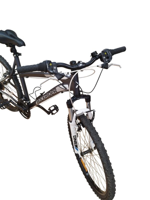 532398 5 BICICLETA MONTAÑA ROCKRIDER 5.1 ALUMINIUM GRIS 26