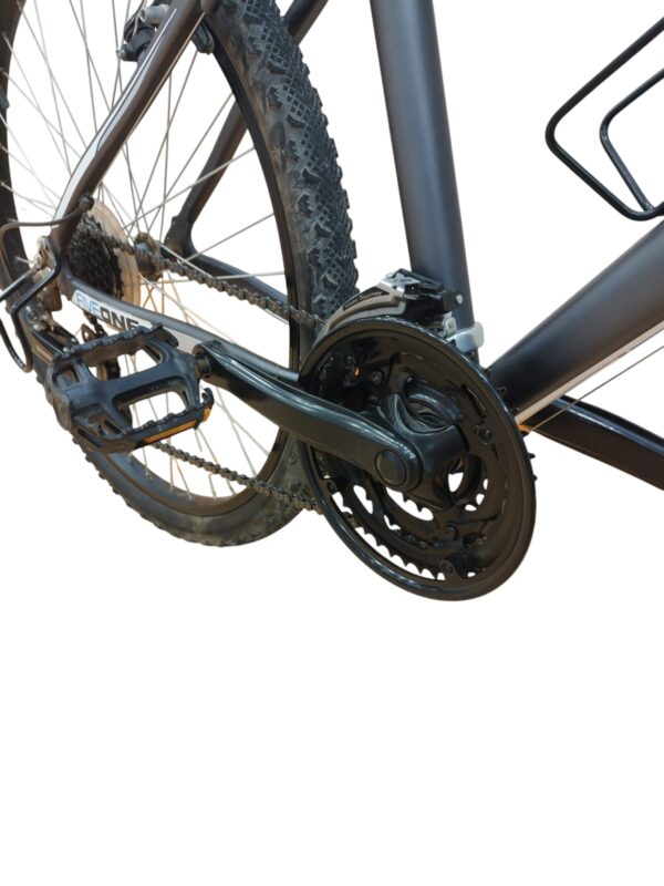 532398 6 BICICLETA MONTAÑA ROCKRIDER 5.1 ALUMINIUM GRIS 26