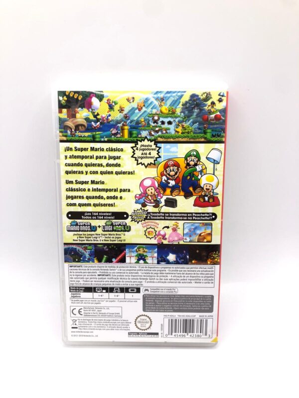 532901 2 JUEGO NINTENDO SWITCH NEW SUPER MARIO BROS.U DELUXE