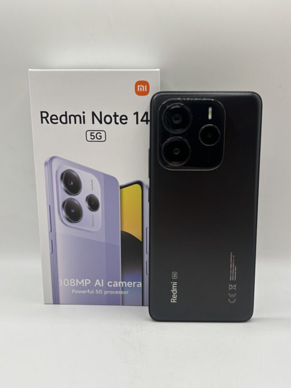 533172 2 scaled MOVIL REDMI NOTE 14 5G 256GB 8 GB RAM + CAJA Y CARGADOR