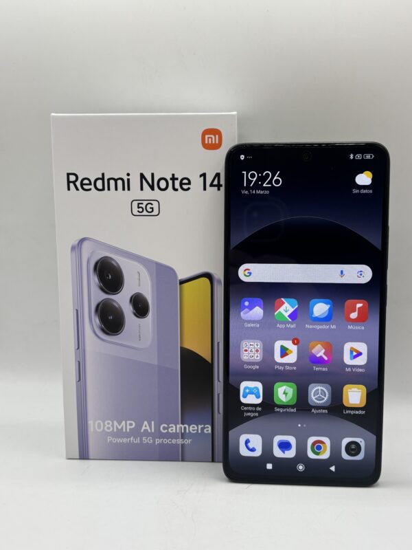 533172 scaled MOVIL REDMI NOTE 14 5G 256GB 8 GB RAM + CAJA Y CARGADOR