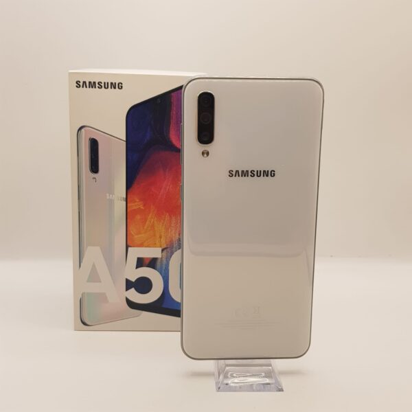 533202 MOVIL SAMSUNG GALAXY A50 128GB 4GB + CAJA + CARGADOR + CABLE