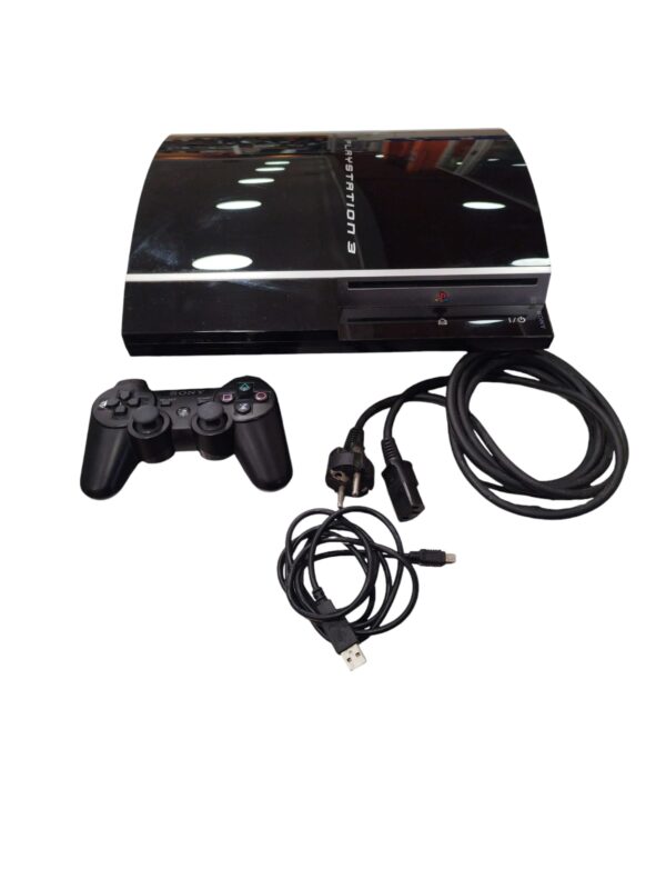 533211 1 CONSOLA PS3 FAT 40GB + MANDO + CABLES + CAJA