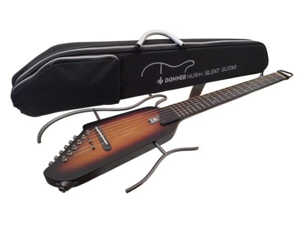 533396 1 GUITARRA ACUSTICA DONNER HUSH-I + FUNDA