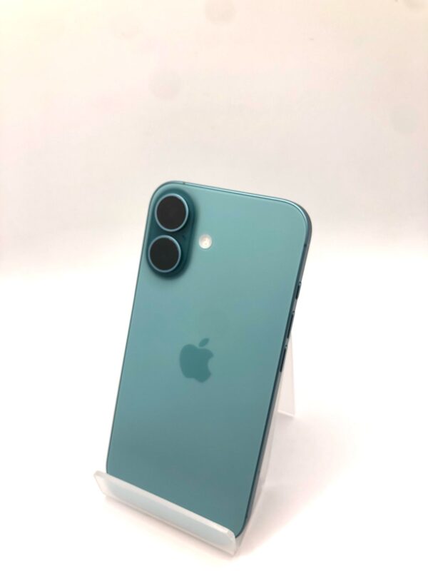 533458 3 IPHONE 16 256GB VERDE BATERIA 100% + FUNDA