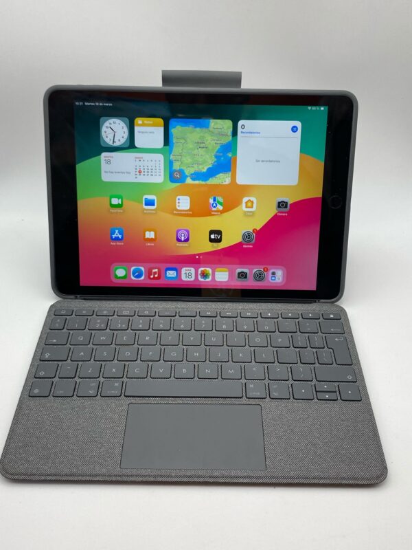 533603 4 IPAD 9TH GEN 64GB + FUNDA +TECLADO AMERICANO