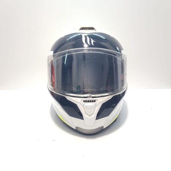 533755 2 CASCO MTHELMETS QRS BLANCO TALLA L