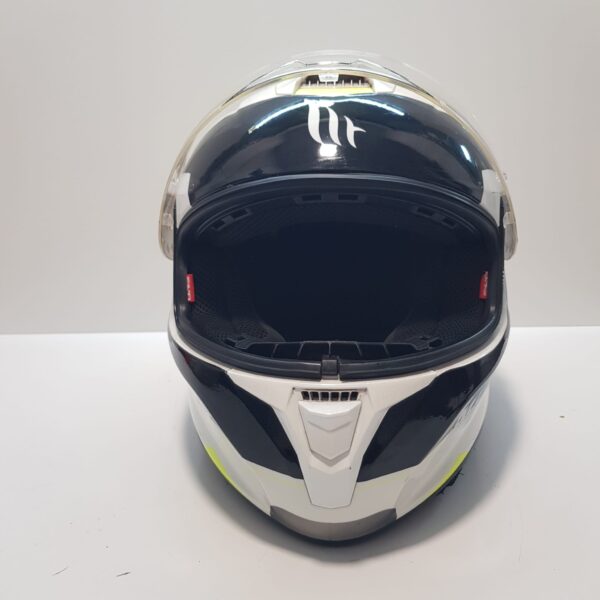 533755 4 CASCO MTHELMETS QRS BLANCO TALLA L