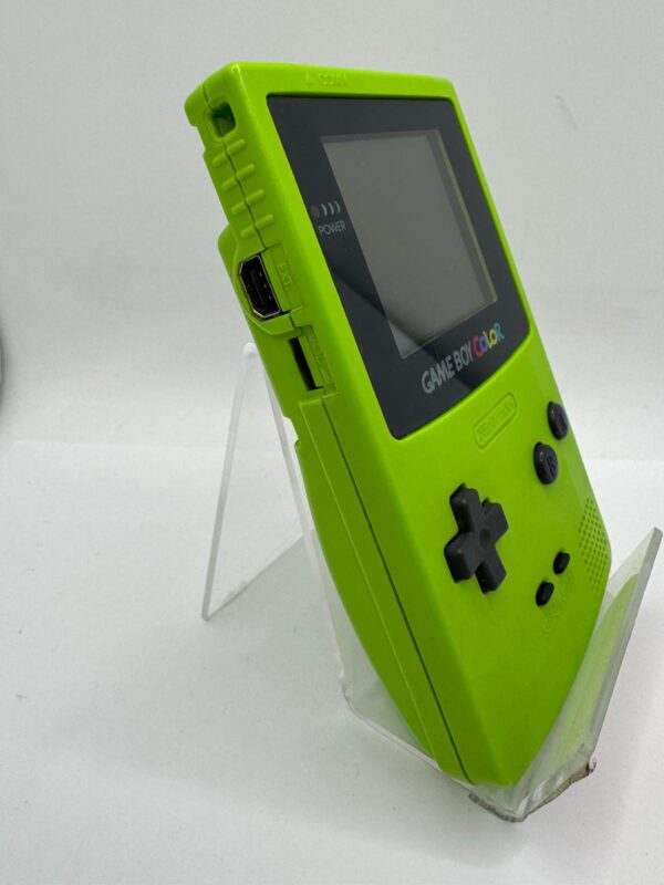 533757 2 CONSOLA GAMEBOY COLOR 001 VERDE + CAJA