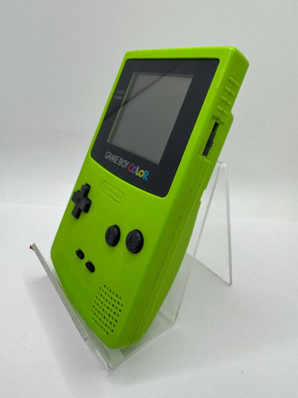 533757 3 CONSOLA GAMEBOY COLOR 001 VERDE + CAJA