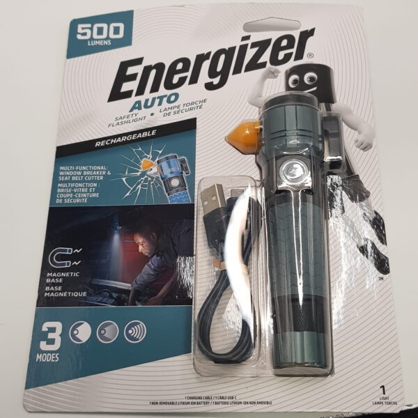 534079 1 LINTERNA ENERGIZER AUTO RECARGABLE 500 LM 5000K ESTRENAR