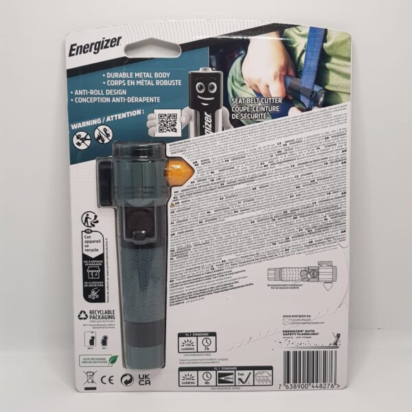 534079 2 LINTERNA ENERGIZER AUTO RECARGABLE 500 LM 5000K ESTRENAR