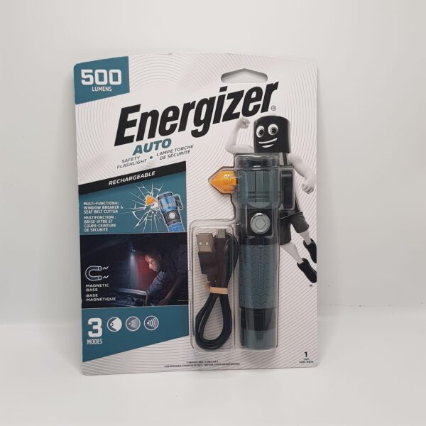 534079 4 LINTERNA ENERGIZER AUTO RECARGABLE 500 LM 5000K ESTRENAR