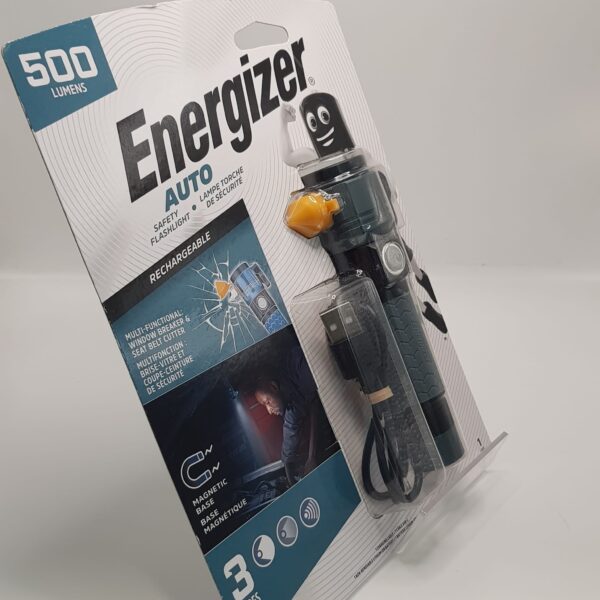 534083 5 LINTERNA ENERGIZER AUTO RECARGABLE 500 LM 5000K ESTRENAR