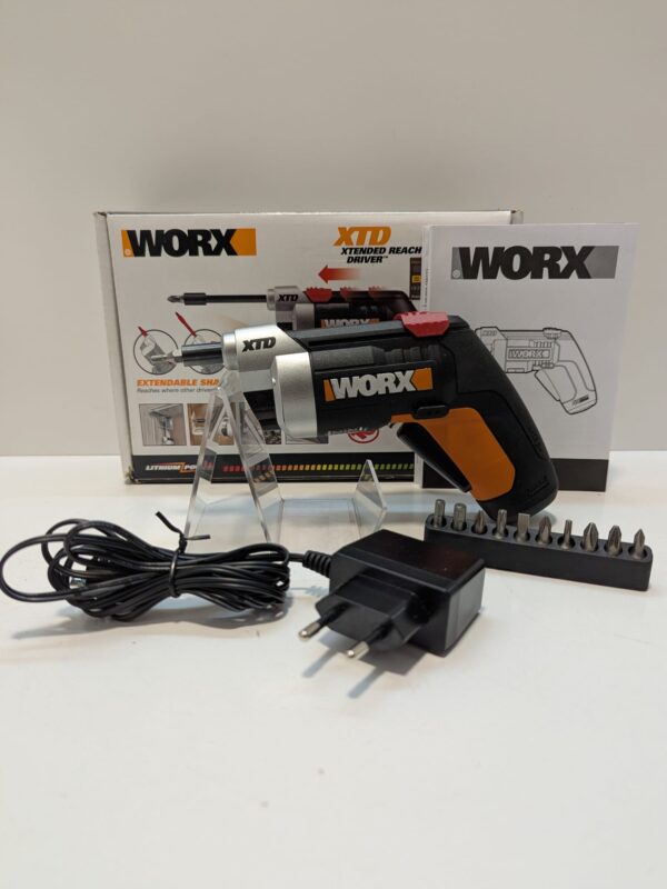 534109 4 ATORNILLADOR A BATERIA WORX WX252 + CARGADOR