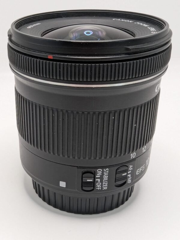 534243 3 OBJETIVO CANON 10-18 MM LENS EF-S