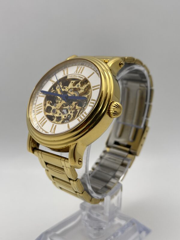 IMG 2758SAMU180325 20 scaled RELOJ AUTOMATICO COEUR DU TEMPS NUMERATED EDITION 6502 CORREA ACERO DORADO