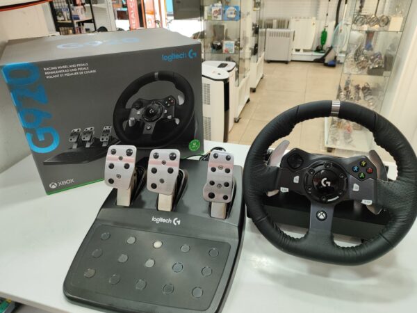 Imagen de WhatsApp 2025 03 06 a las 13.45.30 fad03b39 VOLANTE Y PEDALES LOGITECH G920 PARA XBOX SERIES/ XBOX ONE/PC NEGO + CAJA