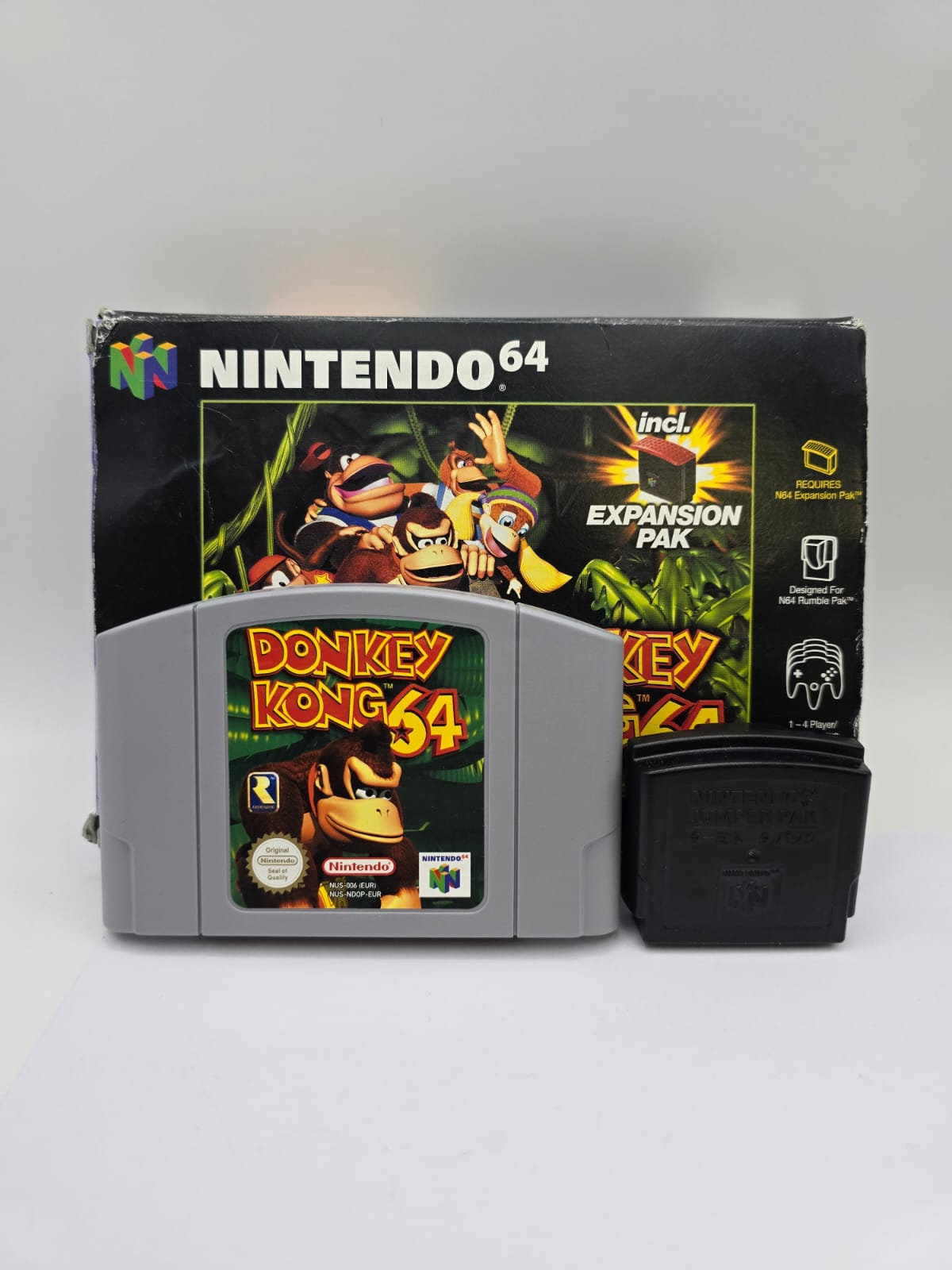 Expansion Pack N64 Donkey Kong Donkey Kong 64 Nintendo 64 Game
