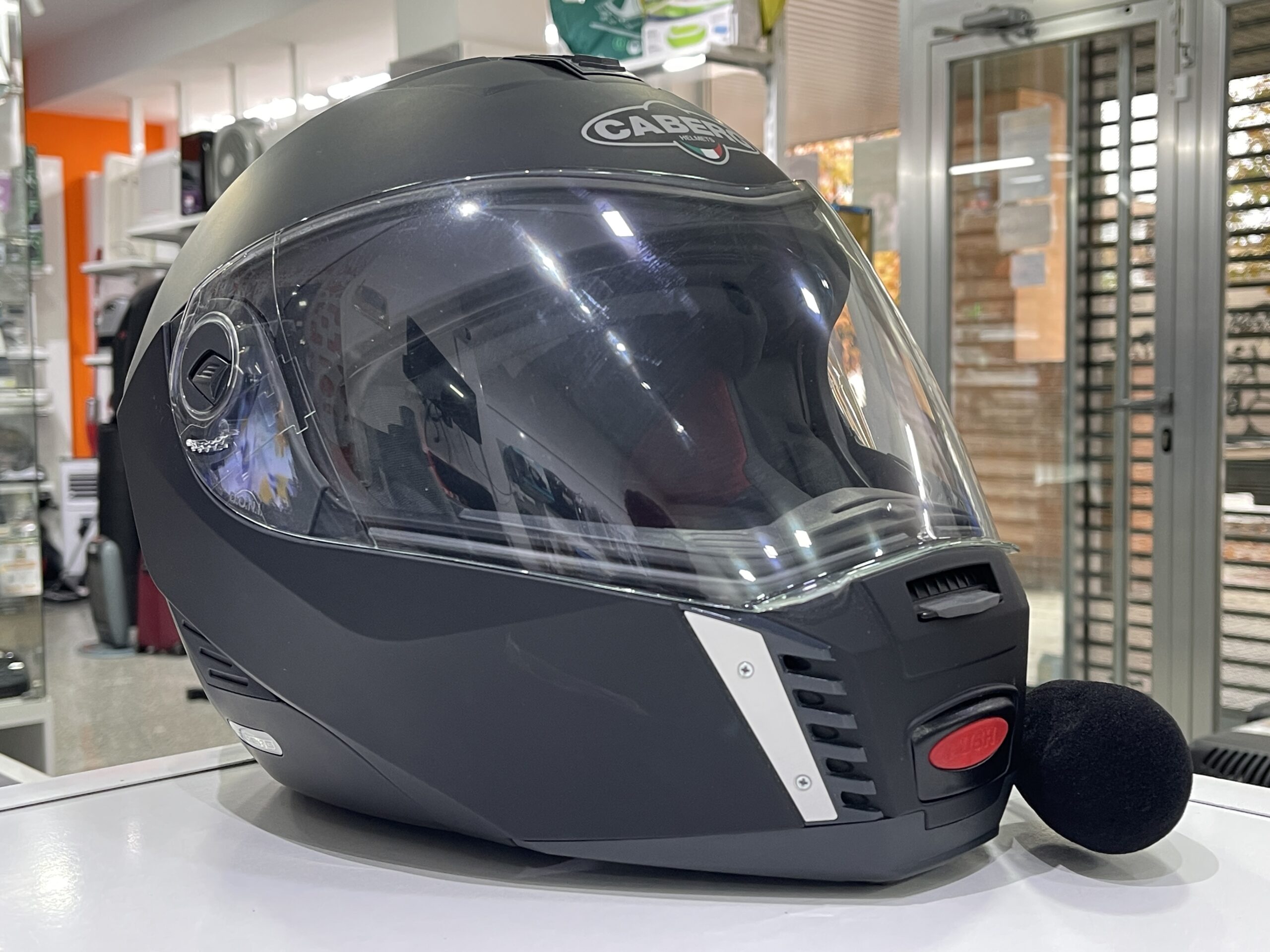 CASCO DE MOTO CABERG 107 SINTESI NEGRO M