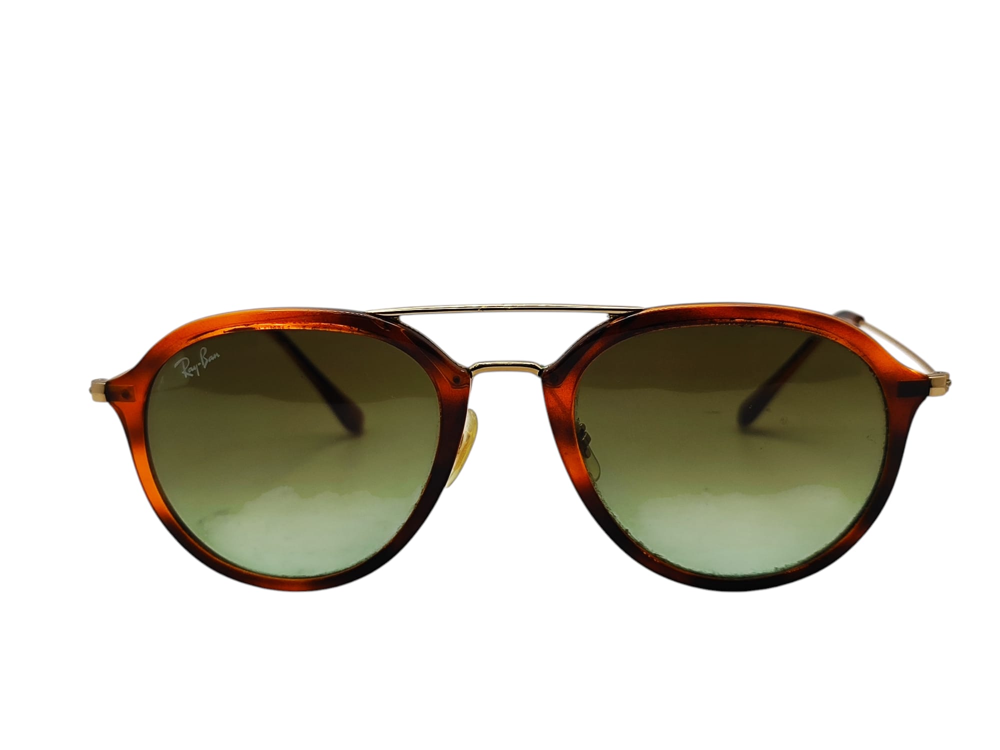 GAFAS DE SOL RAY-BAN RB4253 MONTURA DORADA Y LEOPARDA FUNDA