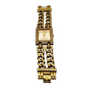RELOJ GUESS W0072L1 HEAVY METAL DAMA DORADO CON CRISTALES
