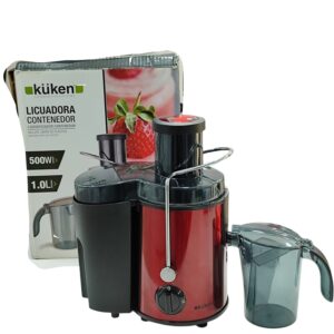 LICUADORA KüIKEN 500W ROJA + CAJA