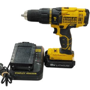 TALADRO A BATERÍA STANLEY FATMAX FMC626 + BATERÍA EXTRA + CARGADOR