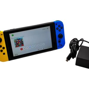 CONSOLA NINTENDO SWITCH 32GB EDICION FORTNITE JOYCON AZUL AMARILLO