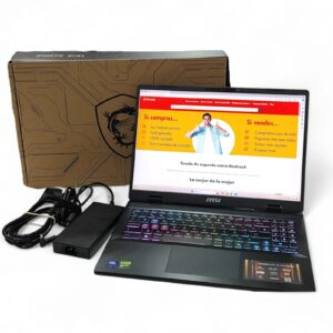 PORTATIL GAMING MSI CROSSHAIR 16HXAI 1TB SSD/32GB RAM/ INTEL ULTRA 9 275HX/GEFORCE RTX 5070/W11 + CAJA