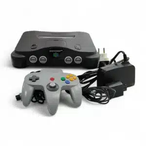 CONSOLA NINTENDO 64 + MANDO + CABLES