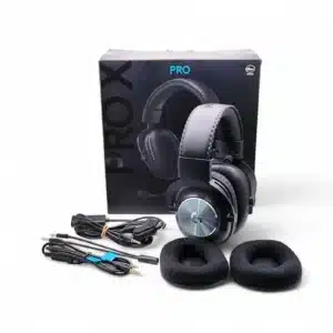 AURICULARES GAMING LOGITECH PRO X CON CABLE +CAJA Y ACC