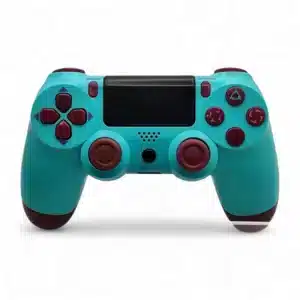 MANDO PS4 GENERICO TURQUESA MORADO *MARCA DE USO JOYSTICK IZQUIERDO*