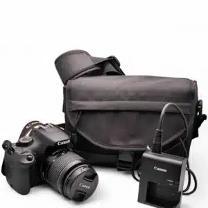 CAMARA CANON EOS 1200D + OBJETIVO EFS 18-55MM 1:3.5-5.6 III + BOLSO