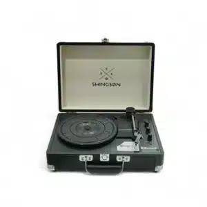 TOCADISCOS SWINGSON ON STAGE BLUETOOTH NEGRO + CARGADOR