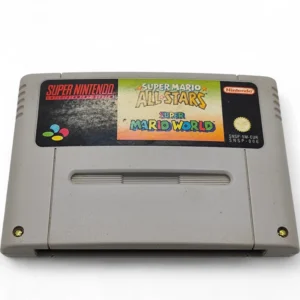 JUEGO SUPER NINTENDO SUPER MARIO ALL STARS SUPER MARIO WORLD