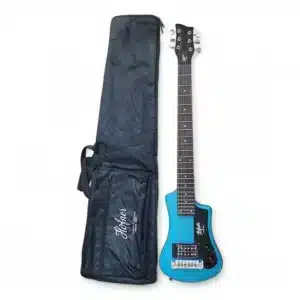 GUITARRA ELECTRICA HOFNER CONTEMPORANY SERIE S AZUL + FUNDA