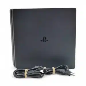 CONSOLA PS4 SLIM 1TB NEGRO + CABLES