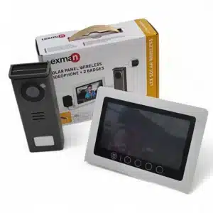 VIDEOPORTERO LEXMAN SOLAR CON PANTALLA * A ESTRENAR*