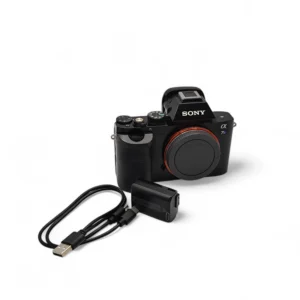 CUERPO CAMARA SONY ALPHA 7S + 2 BAT + CABLE *MARCAS EN PANTALLA*