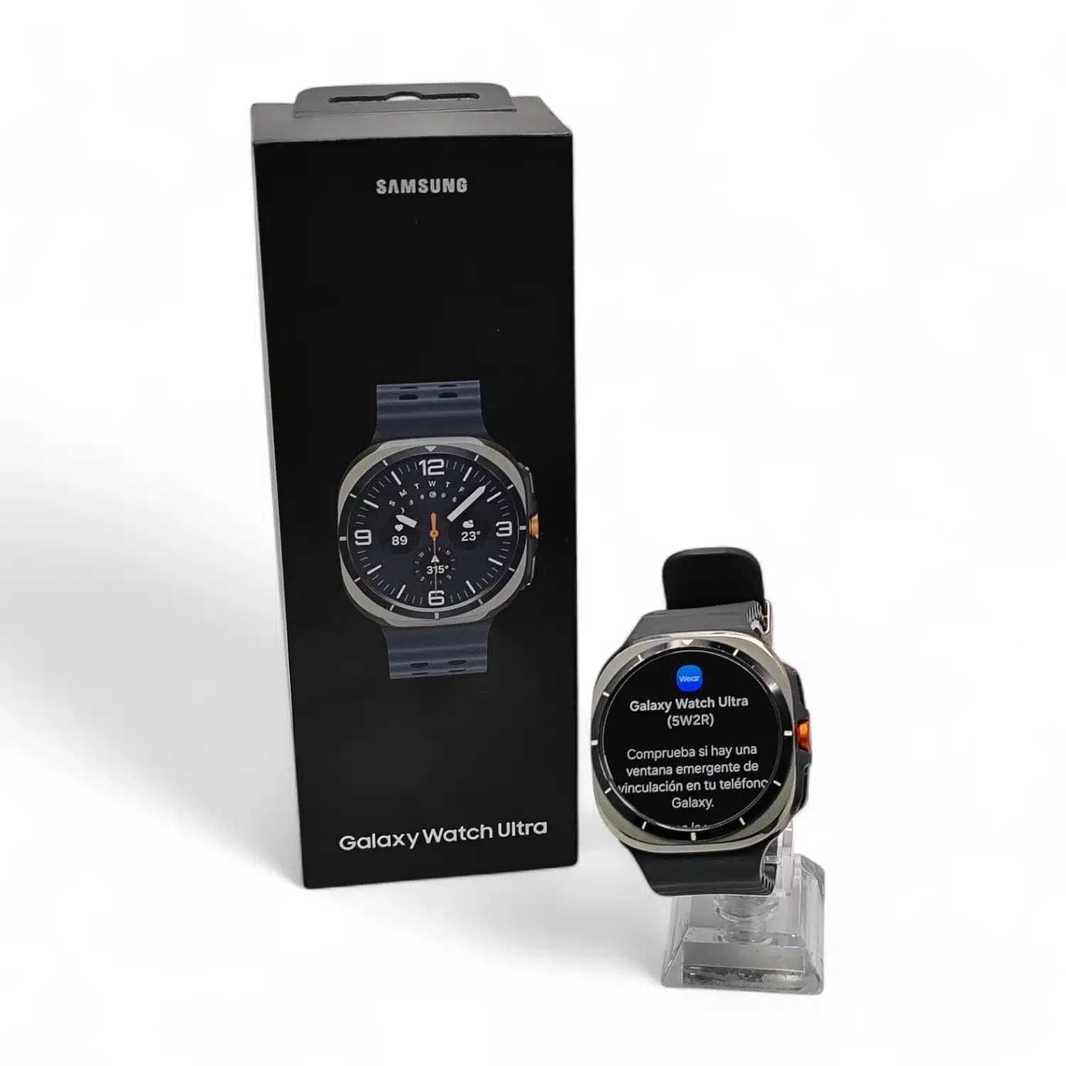 Smartwatch Samsung Galaxy Watch Ultra 47MM Titanio Plateado + Caja