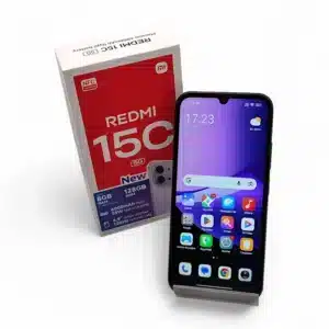 MOVIL REDMI 15C 5G 128GB/4GB RAM COLOR NEGRO + CAJA
