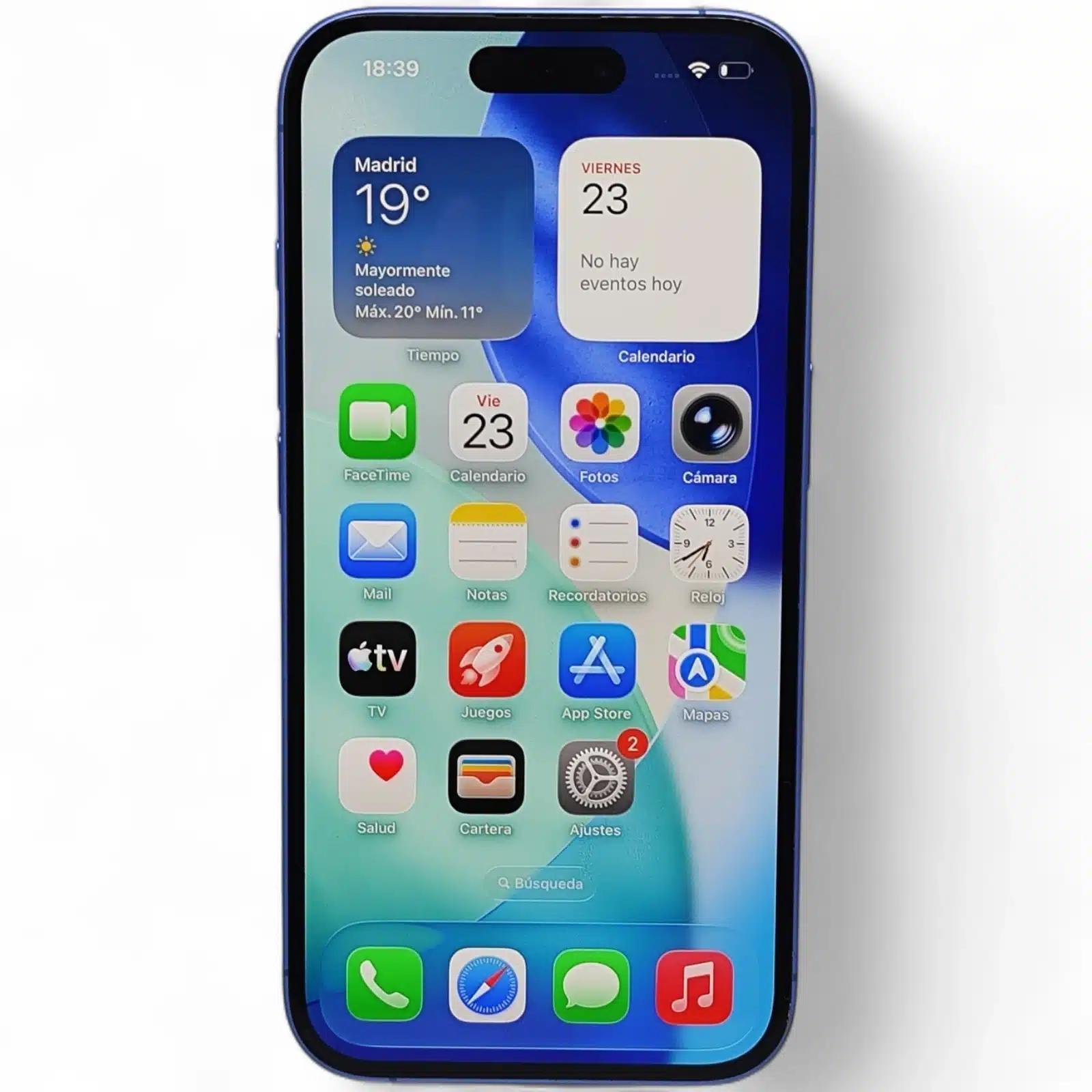 Iphone 16 128 Color Azul Bat 86% *marcas EN Pantalla* — foto 2
