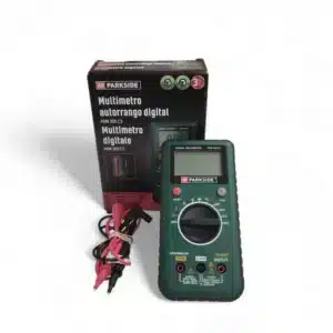MULTIMETRO DIGITAL PARKSIDE PDM 300 C3+CAJA