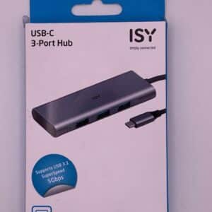 ADPTADOR ISY 3 USBC + 1 USBC EN CAJA SIN USO