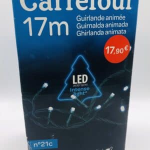 LUCES DE NAVIDAD CARREFOUR 17M LED BLANCAS