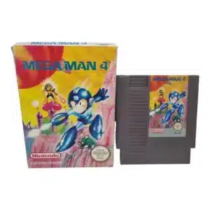 VIDEOJUEGO NINTENDO NES MEGA MAN 4 + CAJA